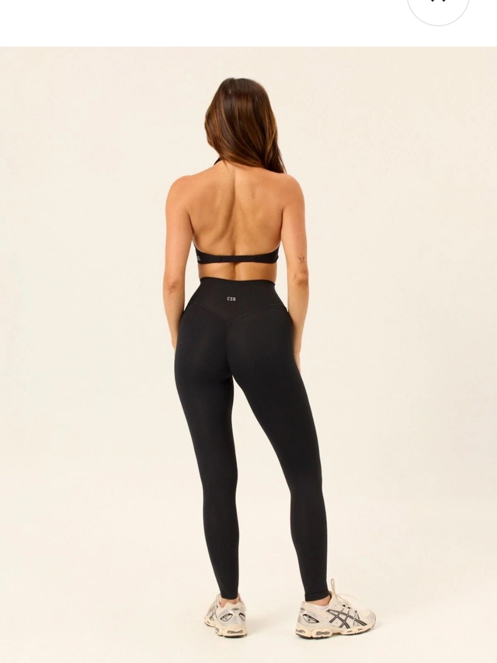 Women's High-Rise Black Leggings - Sleek Everyday Comfort